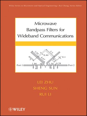 cover image of Microwave Bandpass Filters for Wideband Communications